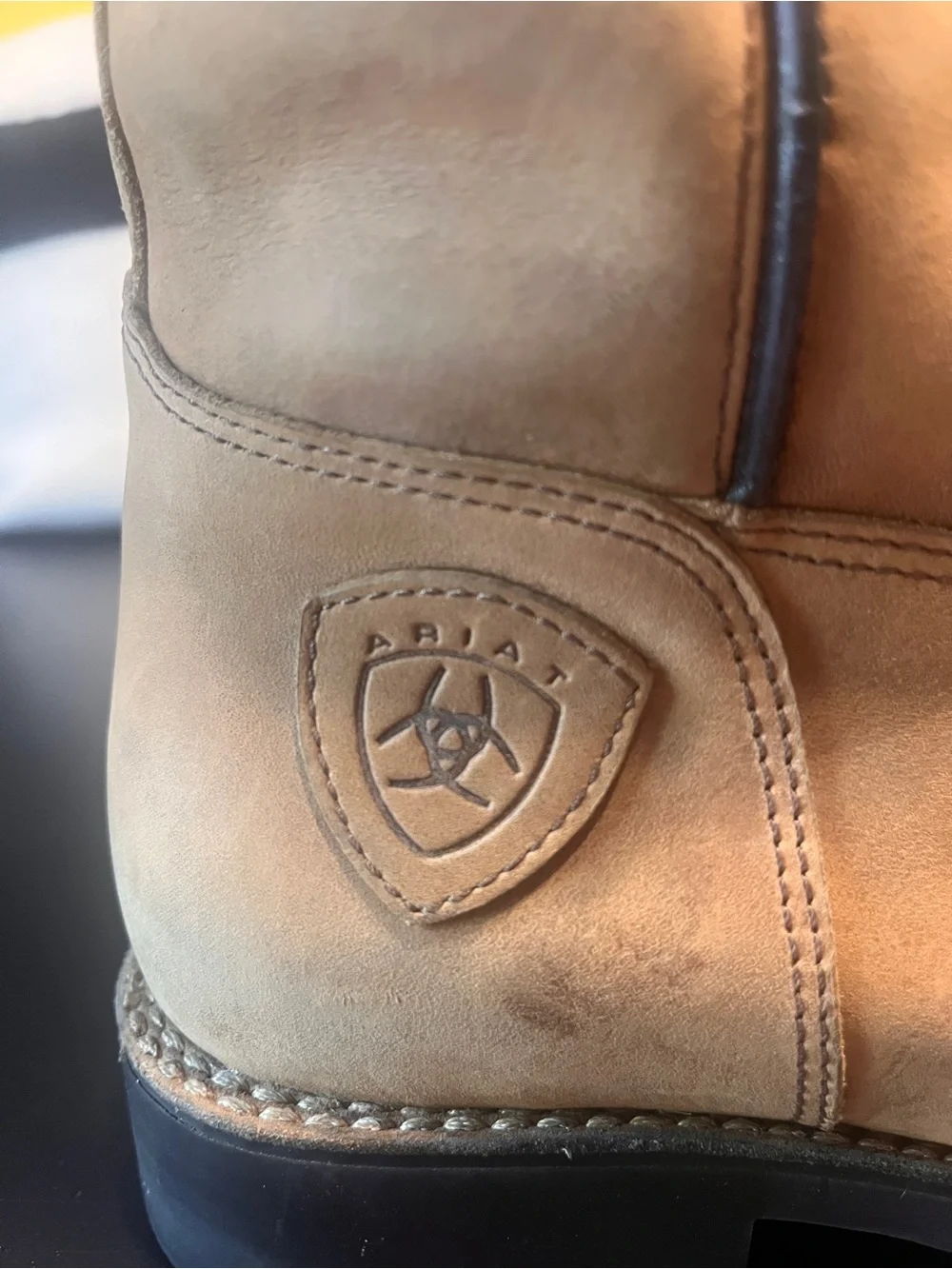 Ariat Tall Leather Boots - Tan